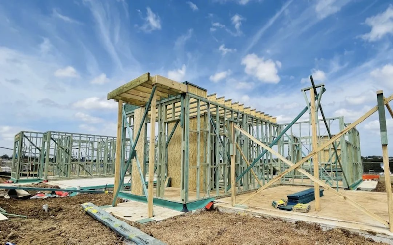 Australian House Frame Structure