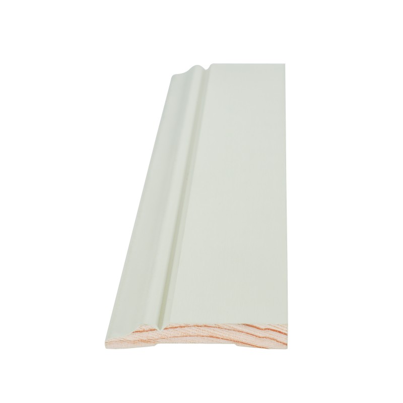 Primed Wall Baseboard Molding Trim