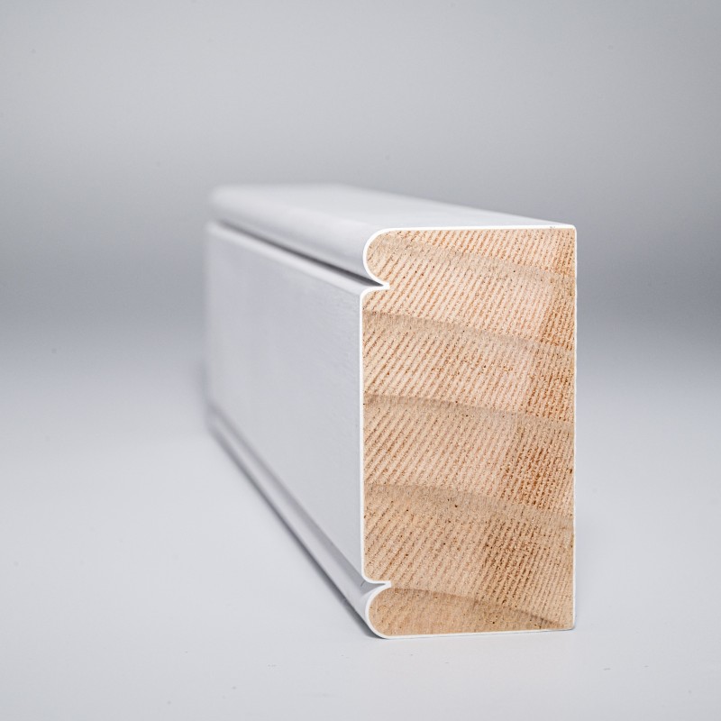 wood staircase railing