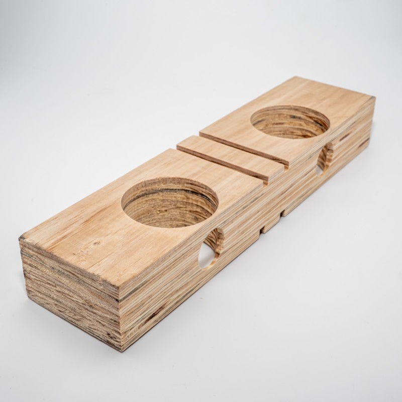 wooden floor frame