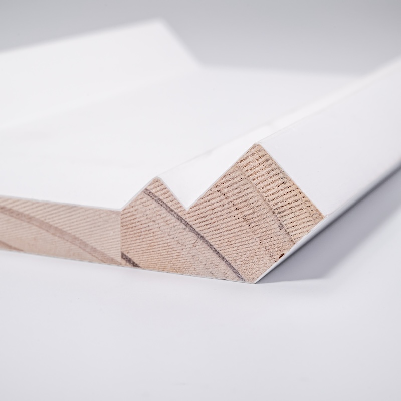 Simple White Crown Molding Trim