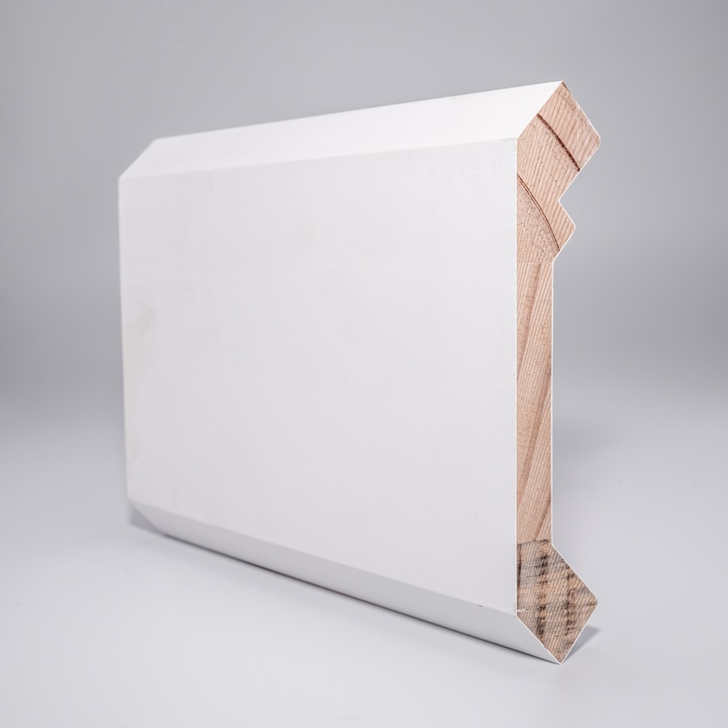 Simple White Crown Molding Trim