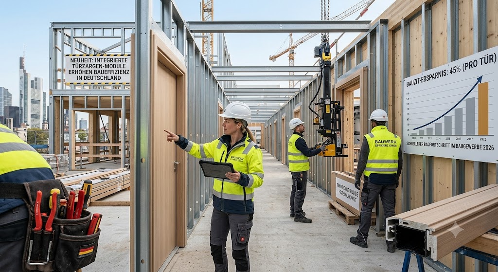 Door casing moulding Improves Construction Efficiency Germany
