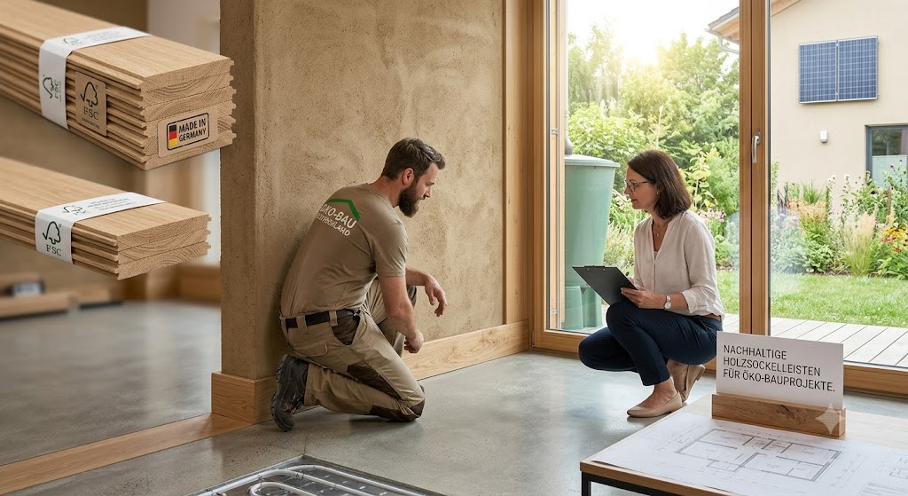 Sustainable Skirting boards wood for Eco Building Projects
