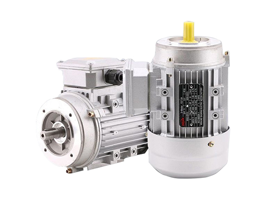 محرك B14 ثلاثي الطور ذو شفة رأسية صغيرة بغلاف من الألومنيوم