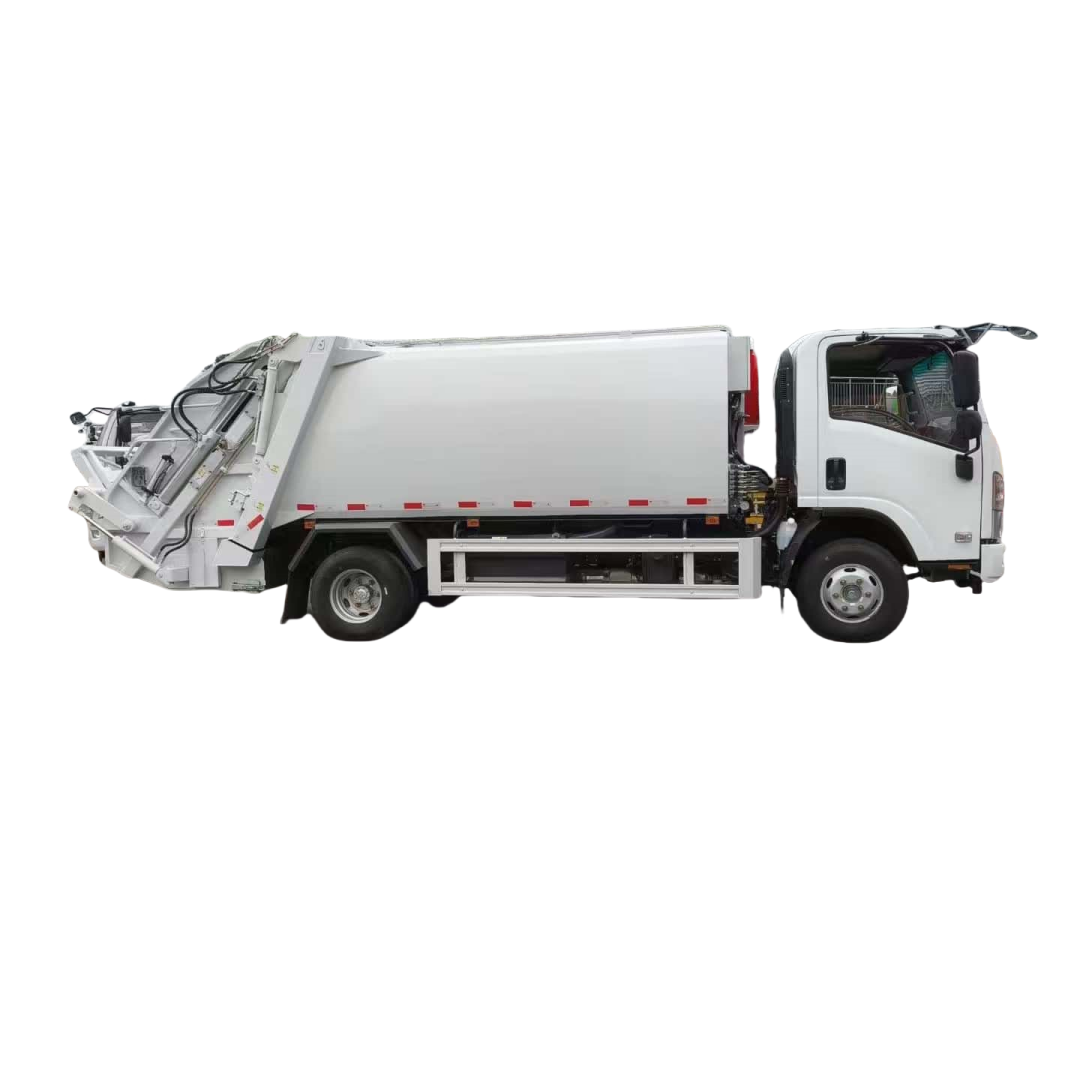 ISUZU 4X2 hidraulikus szemétprés teherautó