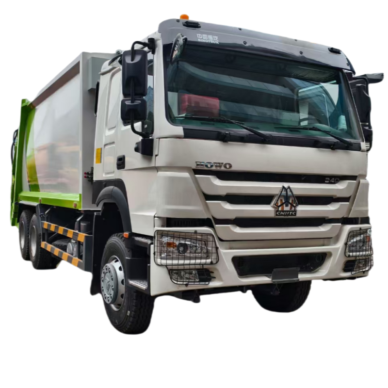 HOWO 6X4 tömörítő szemétszállító teherautó