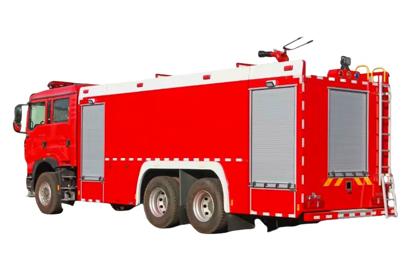 14 tonna 15 tonna HOWO 6X2 6X4 Tűzoltó és Mentő Teherautó Oltás