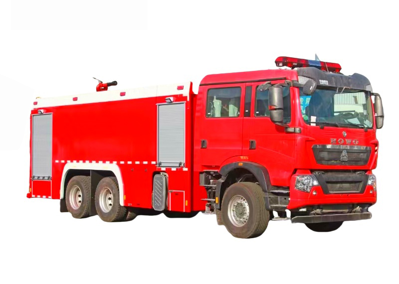 14 tonna 15 tonna HOWO 6X2 6X4 Tűzoltó és Mentő Teherautó Oltás
