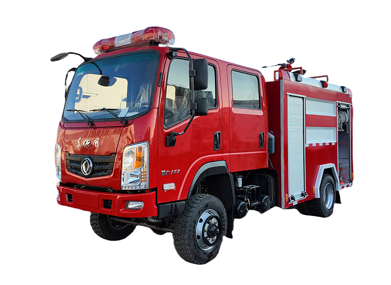 Dongfeng 6 tonnás 4*4 terepjáró víztartályos erdőtűz oltására
