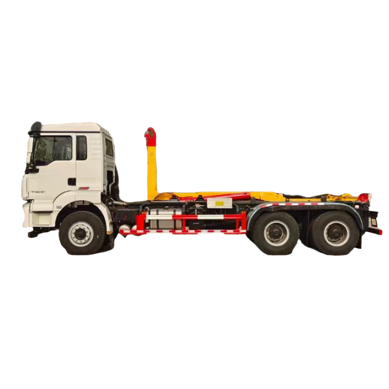 SHACMAN 6×4 horgos emelő szemeteskocsi