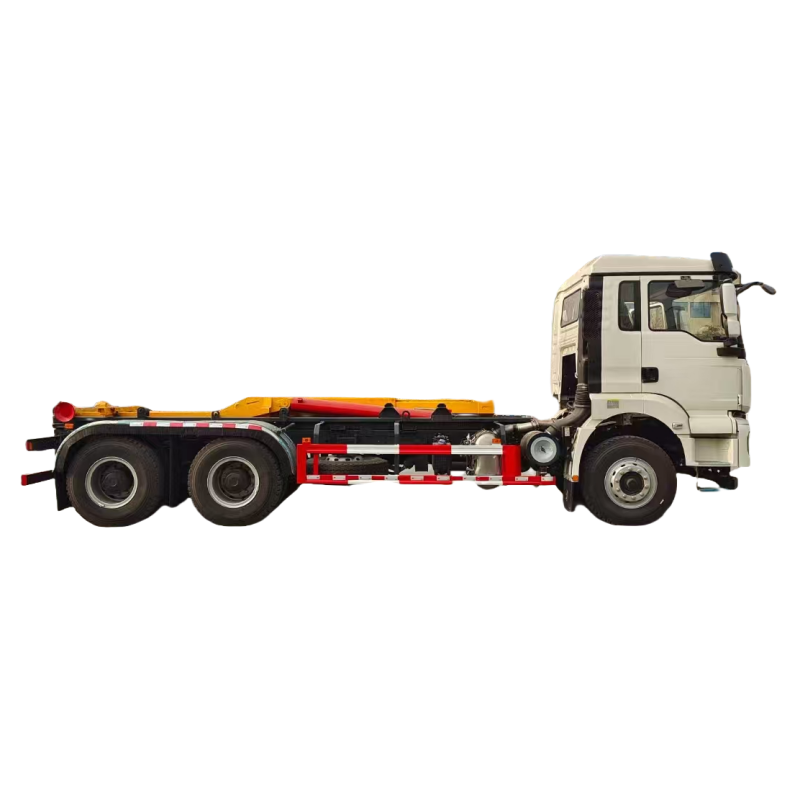 SHACMAN 6×4 horgos emelő szemeteskocsi