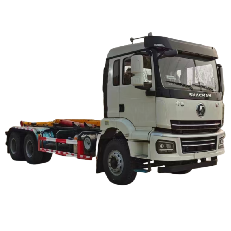SHACMAN 6×4 horgos emelő szemeteskocsi