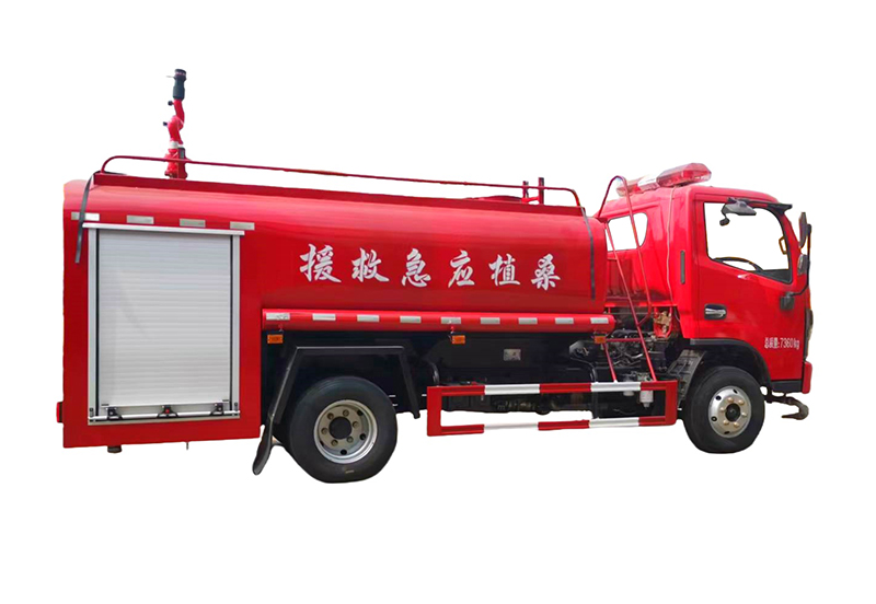 Dongfeng 5 tonnás 4*2 multifunkcionális nagy átfolyású tűzoltó sprinkler