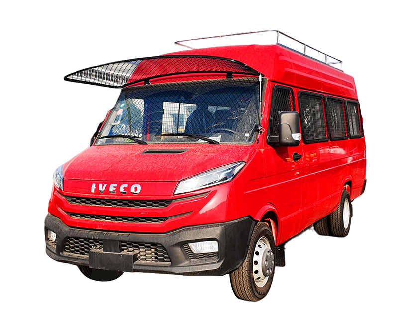 Iveco 4×2 meghajtású 10 személyszállító vészhelyzeti mentőautó csapatszállító