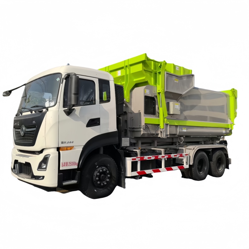 DONGFENG 6×4 horgos emelésű szemétszállító