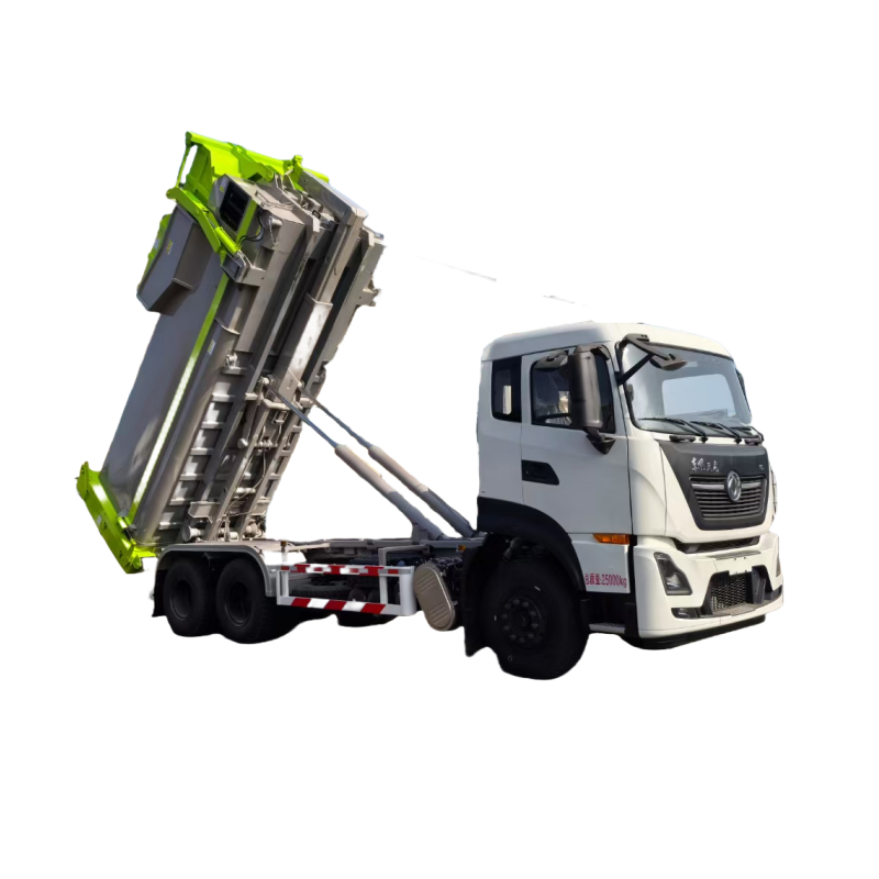 DONGFENG 6×4 horgos emelésű szemétszállító