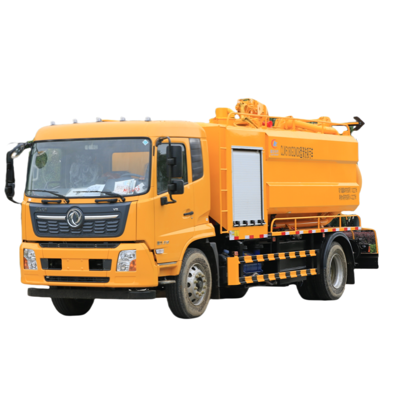 DONGFENG 4x4 tisztító szennyvízszívó teherautó