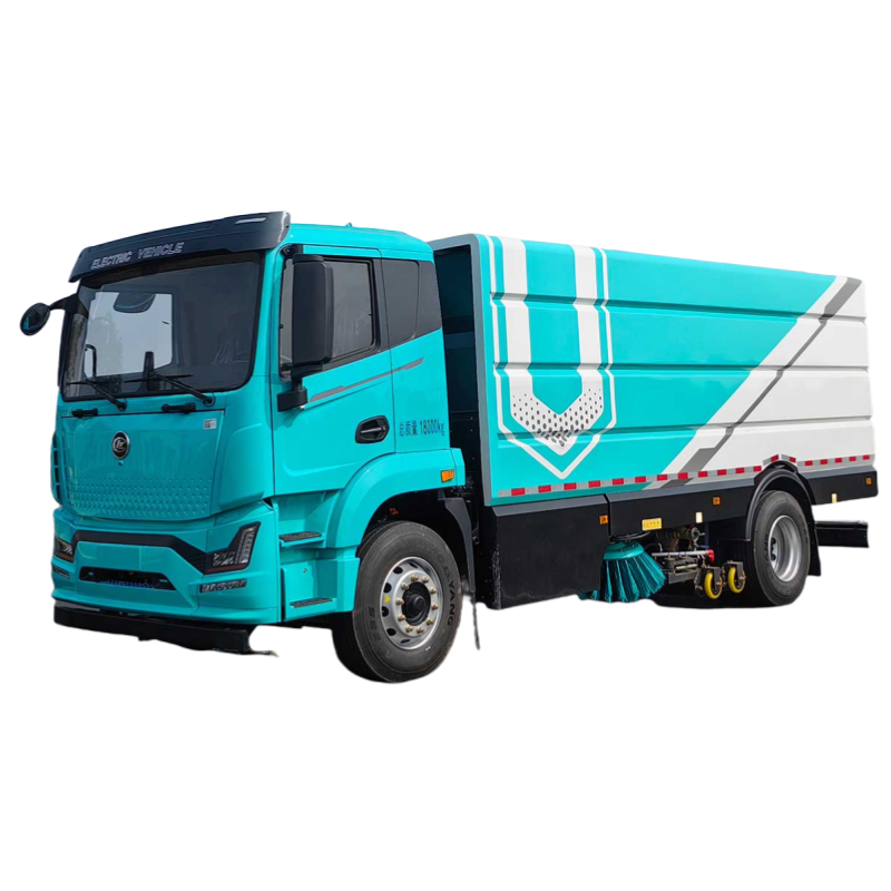 18t pure electric washing and sweeping vehicle