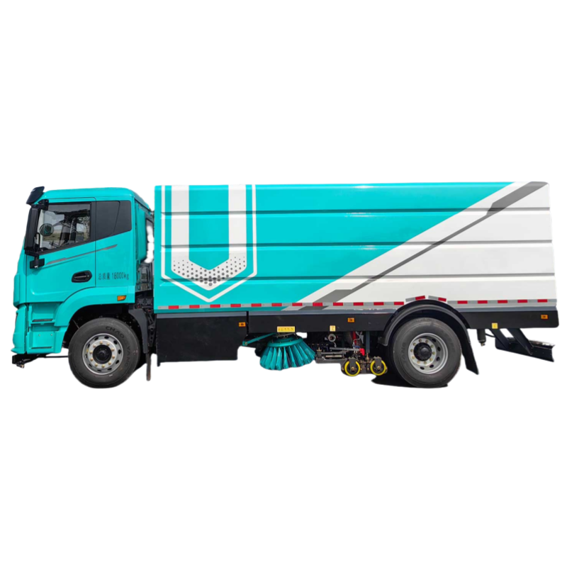 18t pure electric washing and sweeping vehicle
