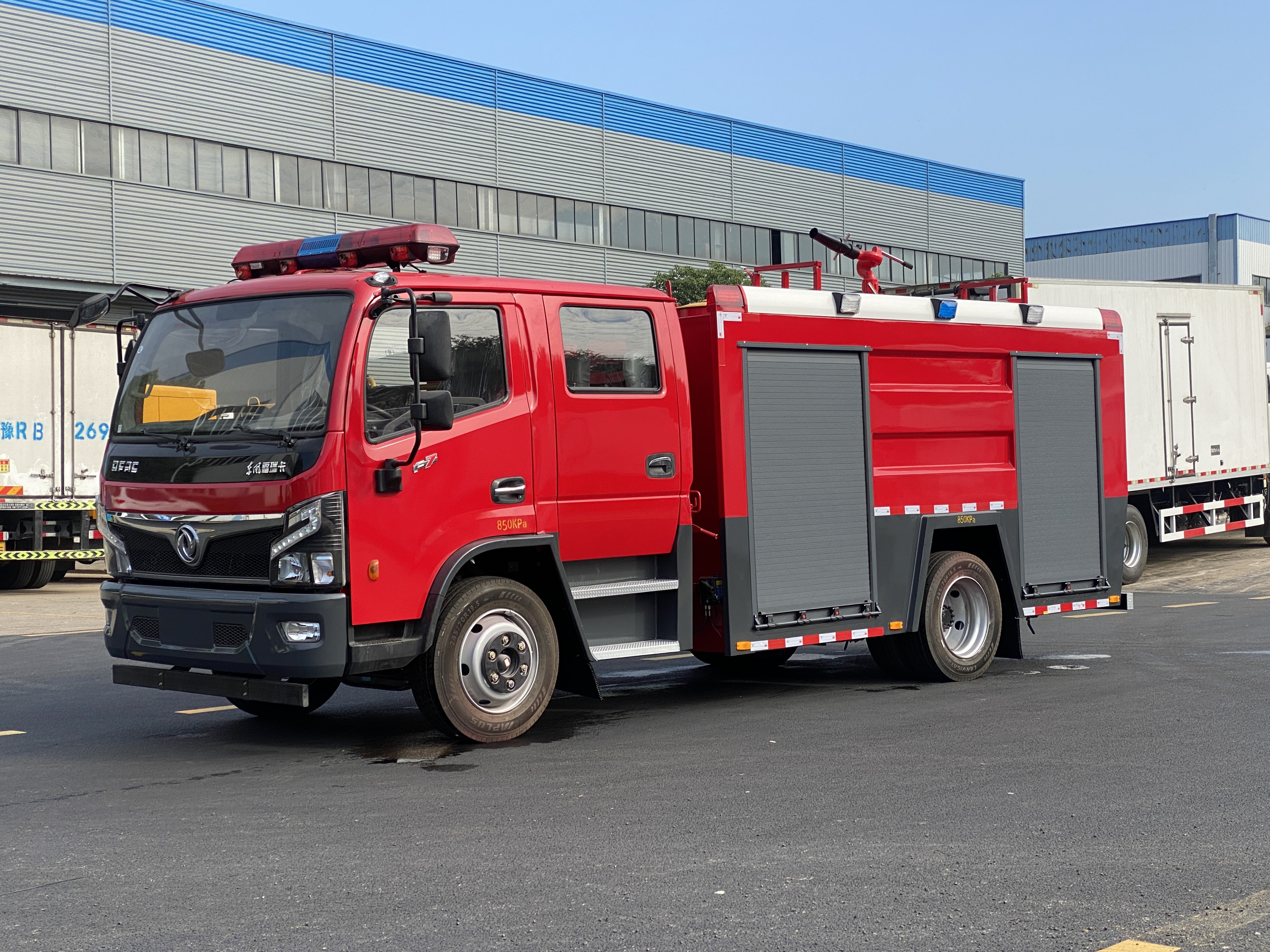 10-ton water tank fire truck