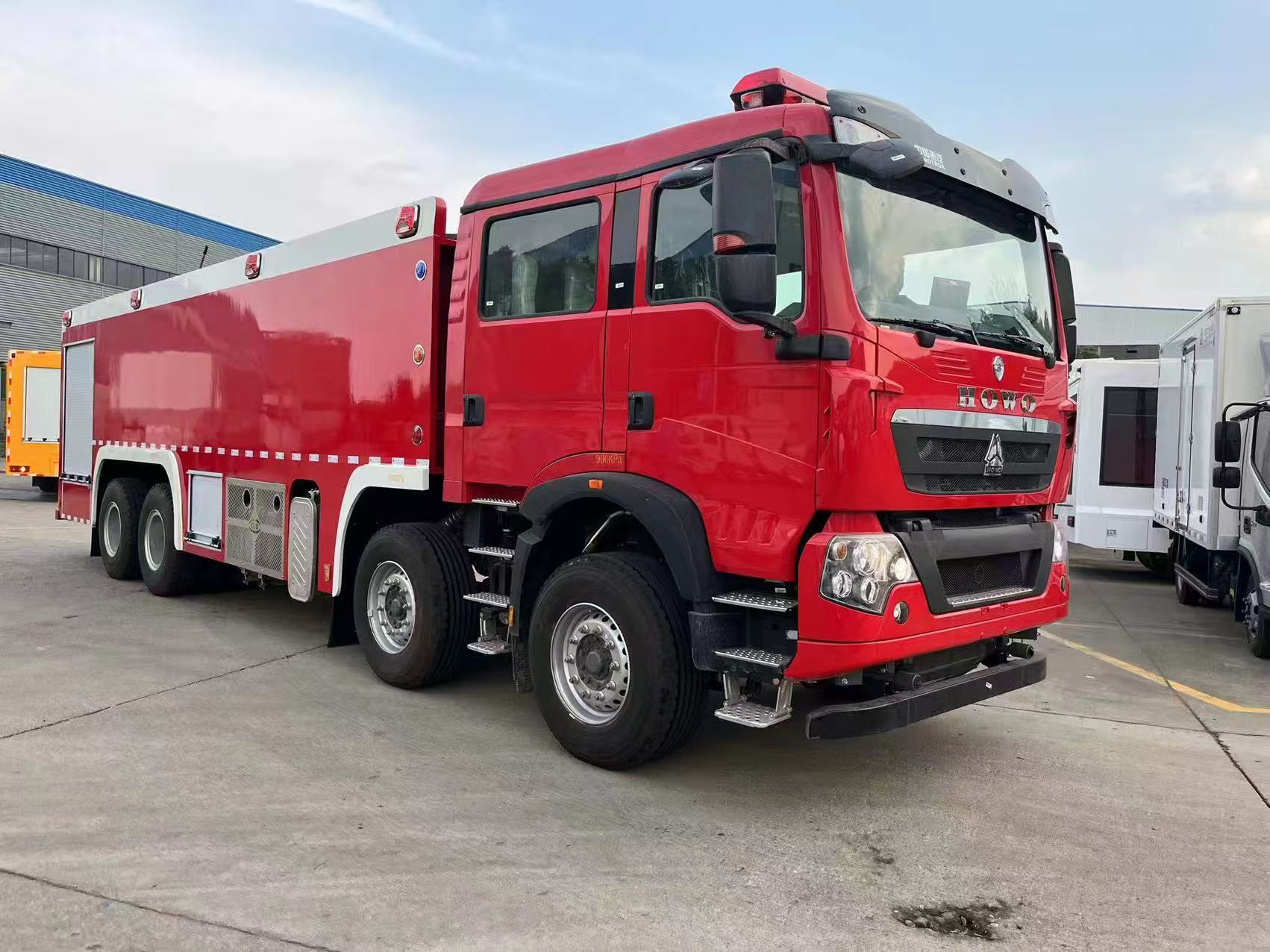 HOWO 4*2 Fire Fighting Rescue Truck
