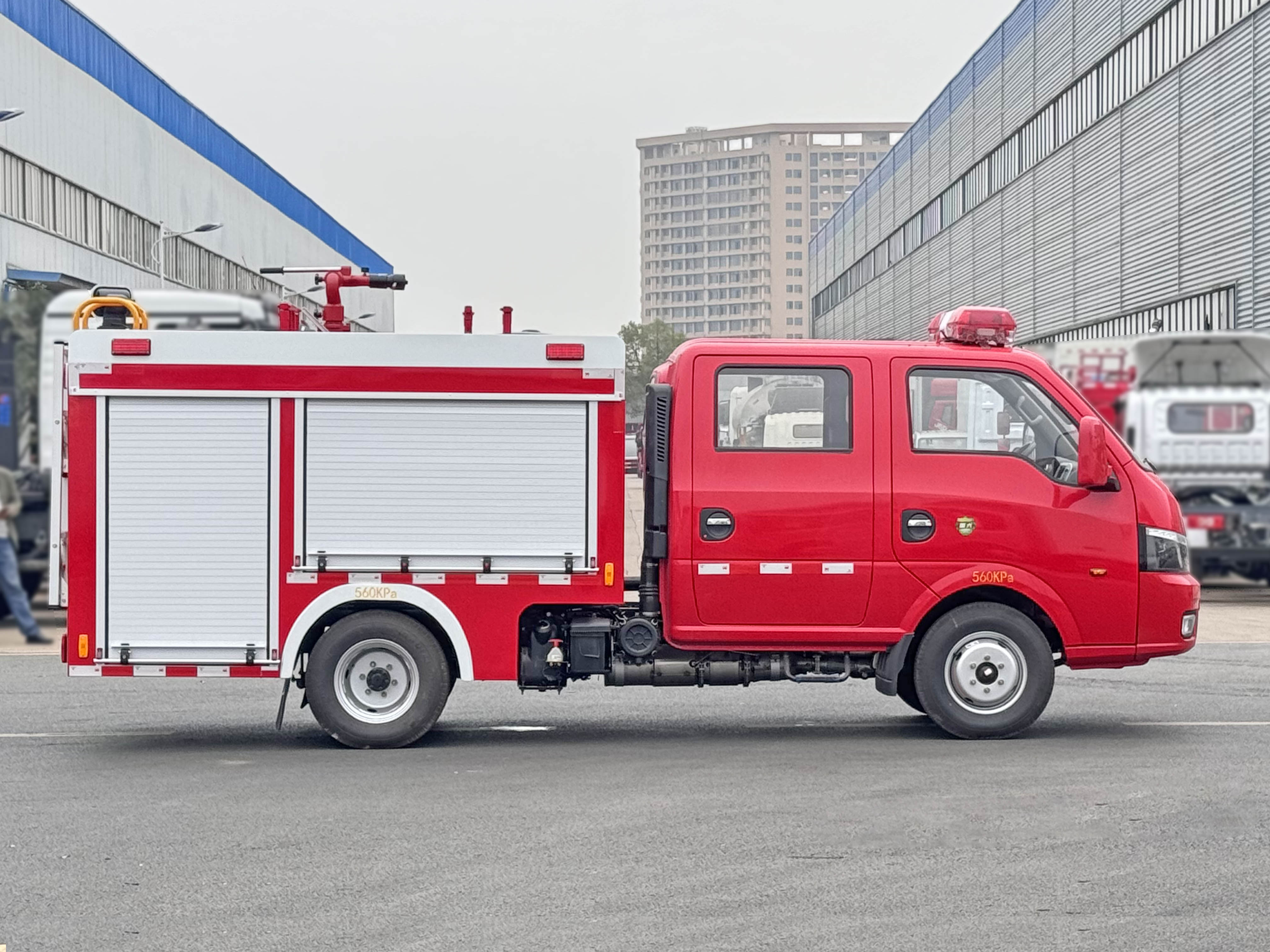 lighting tower fire vehicle