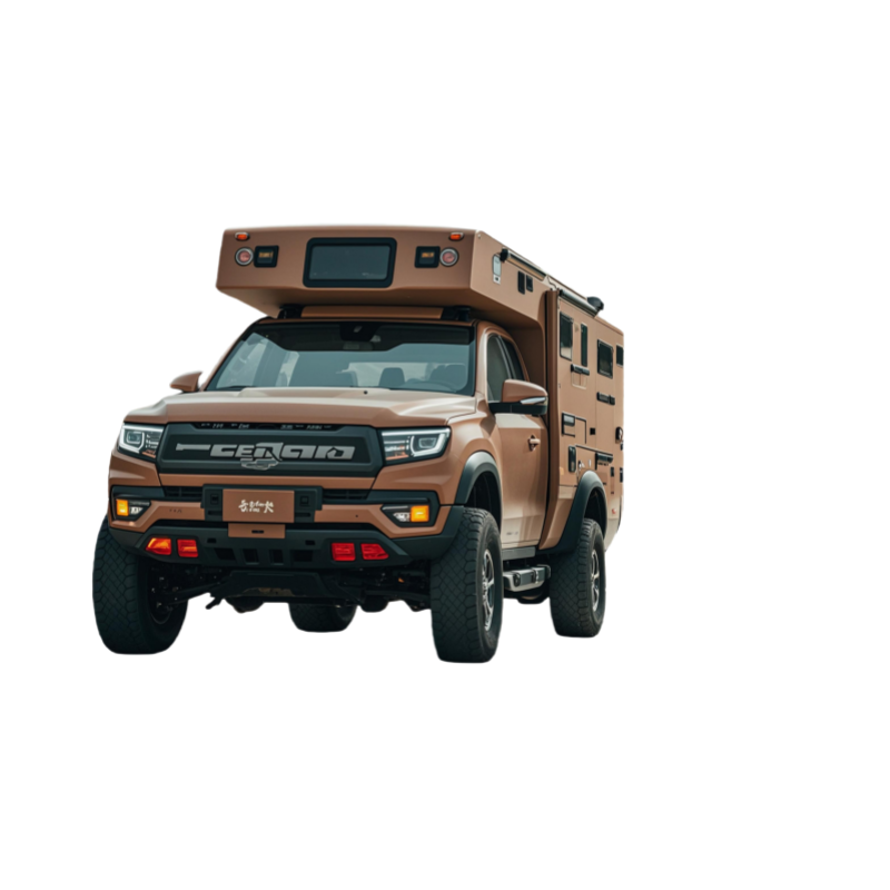 Ford, Sinotruk, Toyota four-wheel-drive pickup truck camping car