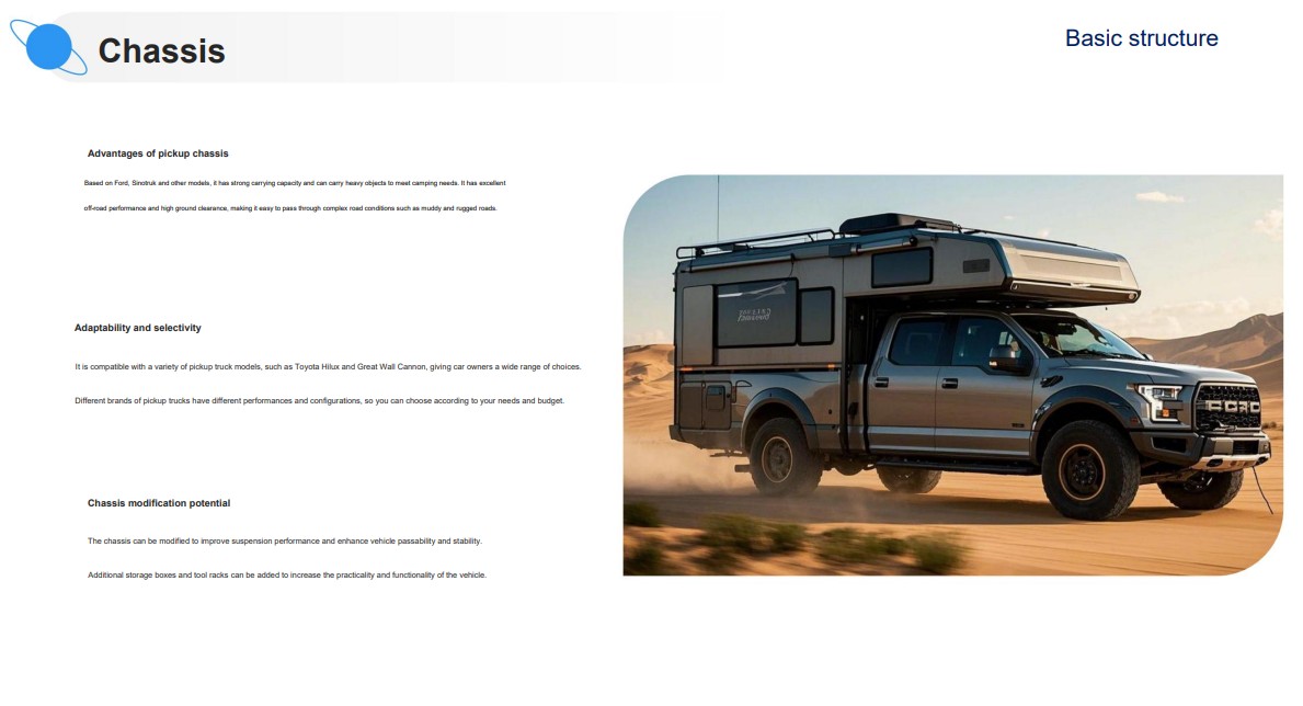 Six-seat travel RV