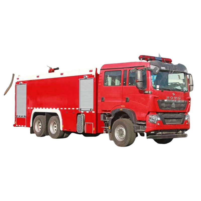 8X4 Sinotruk HOWO 16 tonnás víztartályos tűzoltóautó