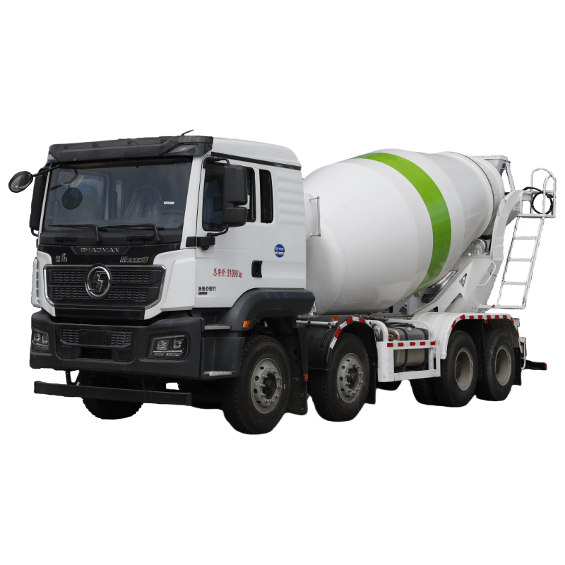 SHACMAN 8x4 betonkeverő teherautó