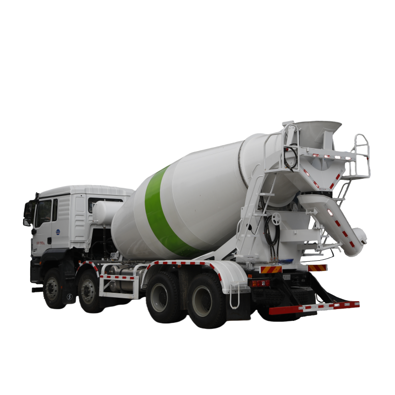 SHACMAN 8x4 betonkeverő teherautó