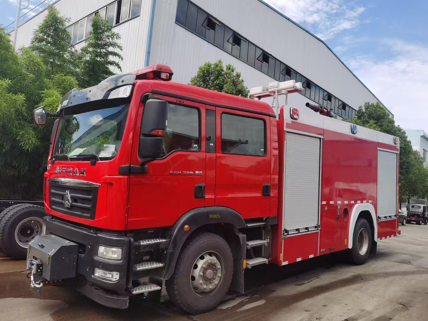 forest fire truck