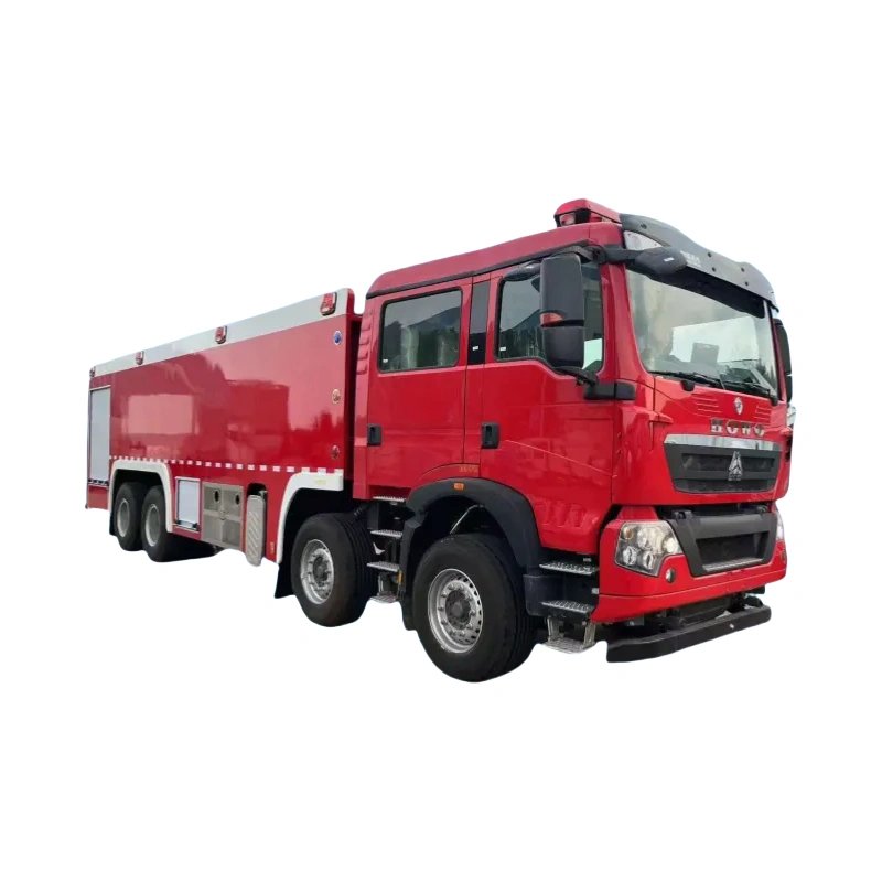 Sinotruk Howowo 25 tonnás habos tűzoltóautó