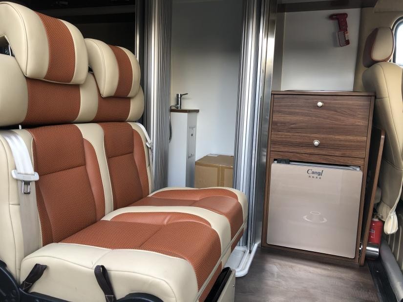 Six-seat travel RV