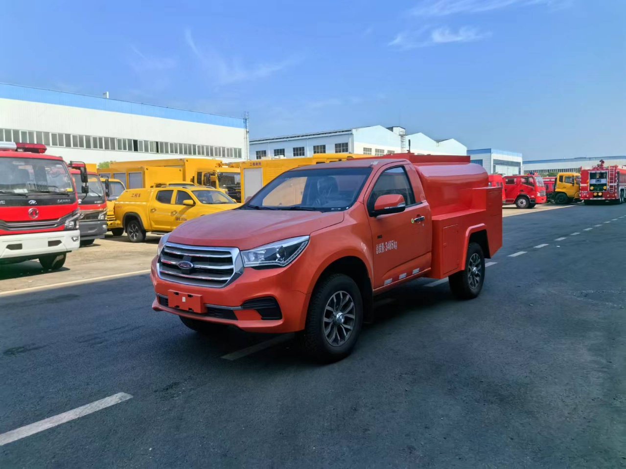 forest fire truck