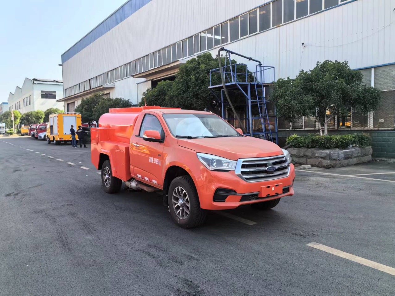 HOWO 4*2 Fire Fighting Rescue Truck