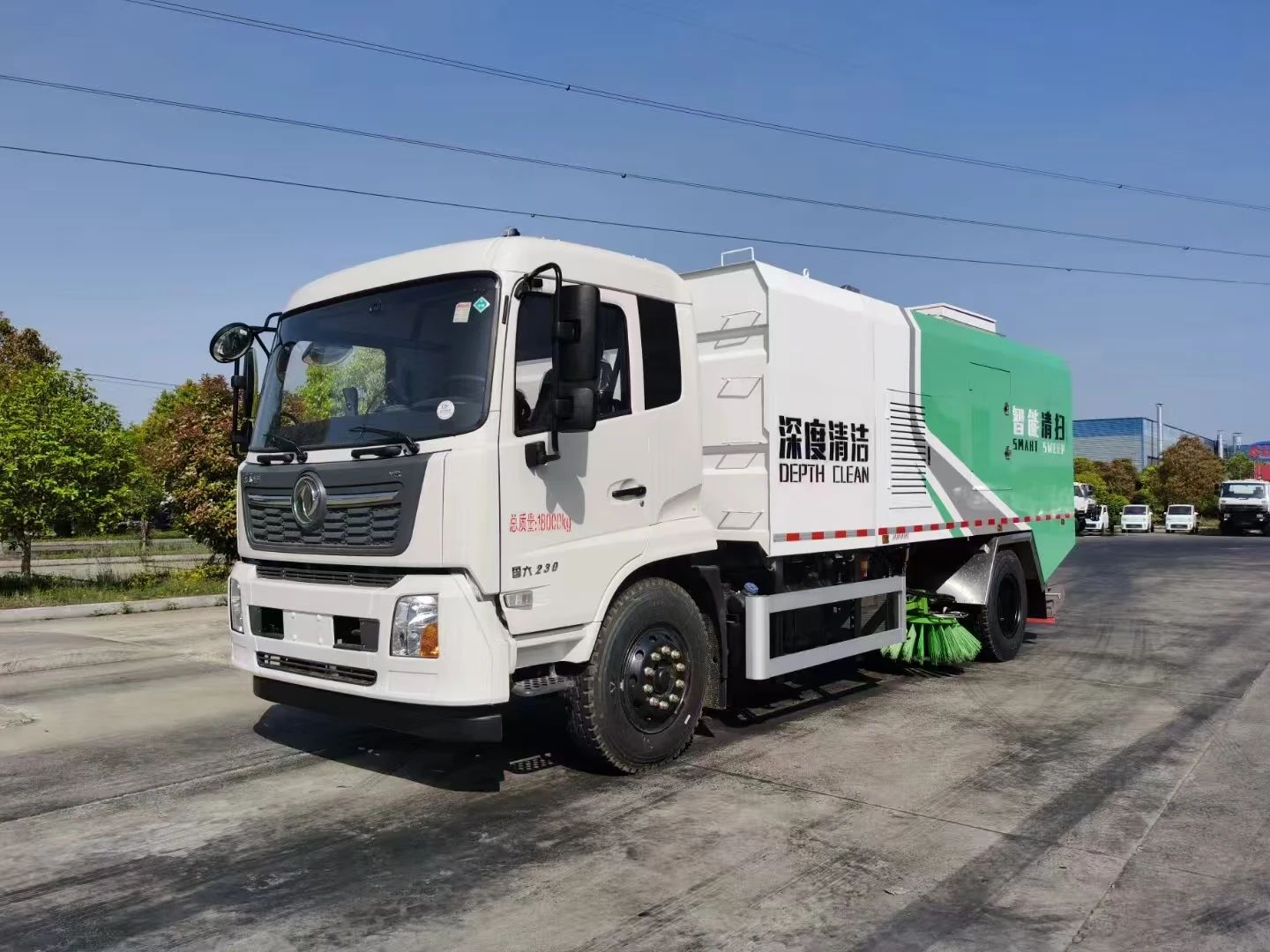 sweeper truck