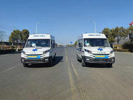 26 Units IVECO ambulances exported to Africa