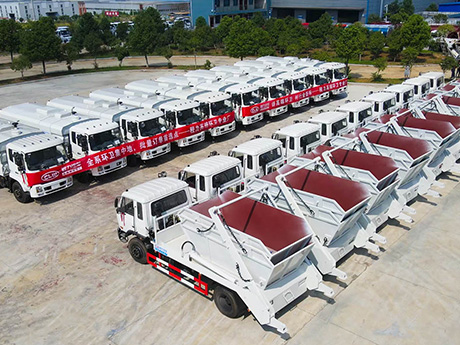 20 Sanitation truck Exported to South Asia