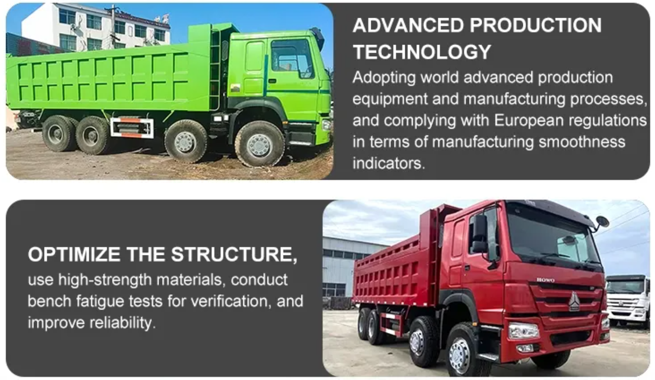 HOWO 4X2 hook lifing refuse truck