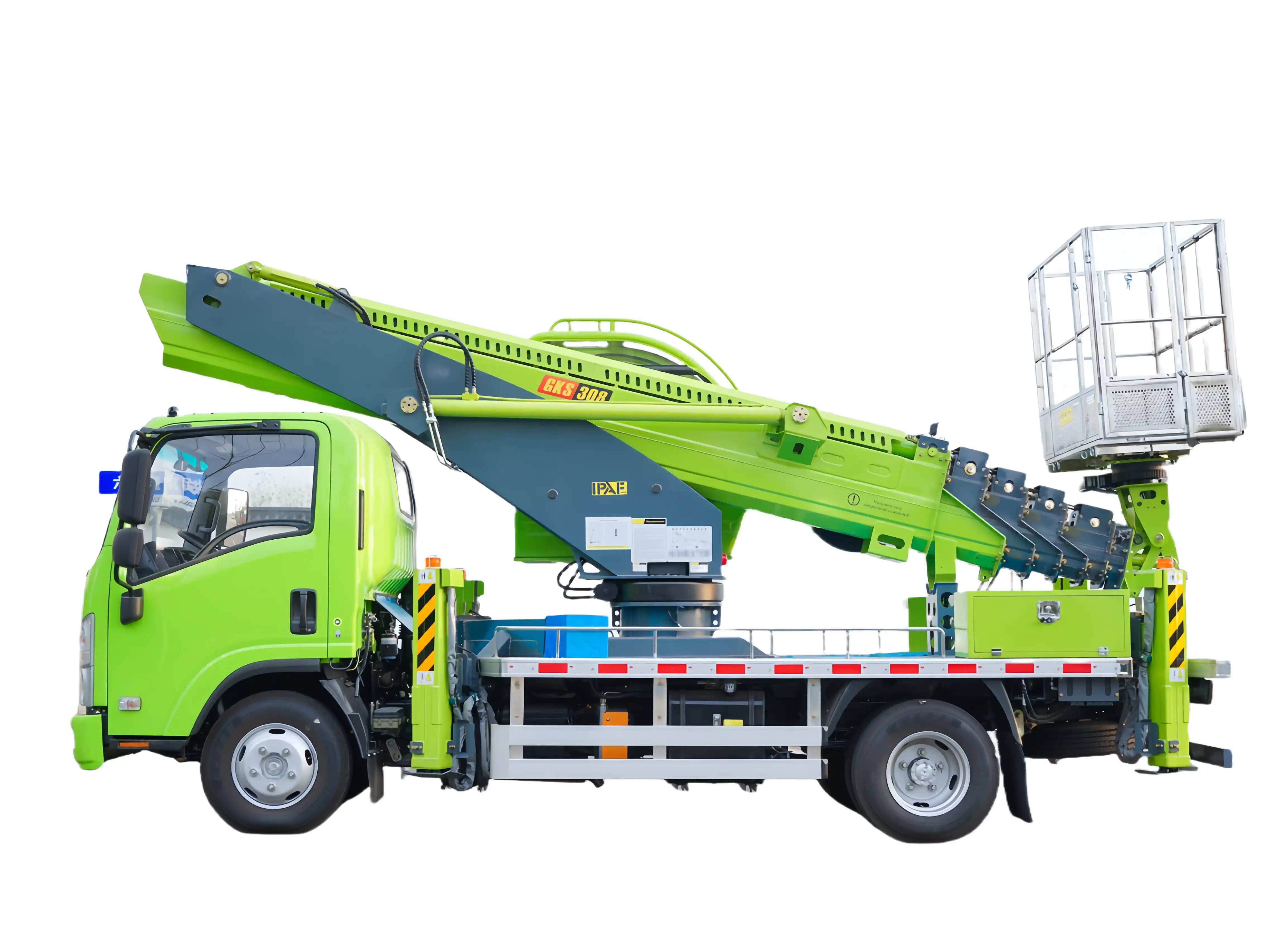 Aerial work platform with cage