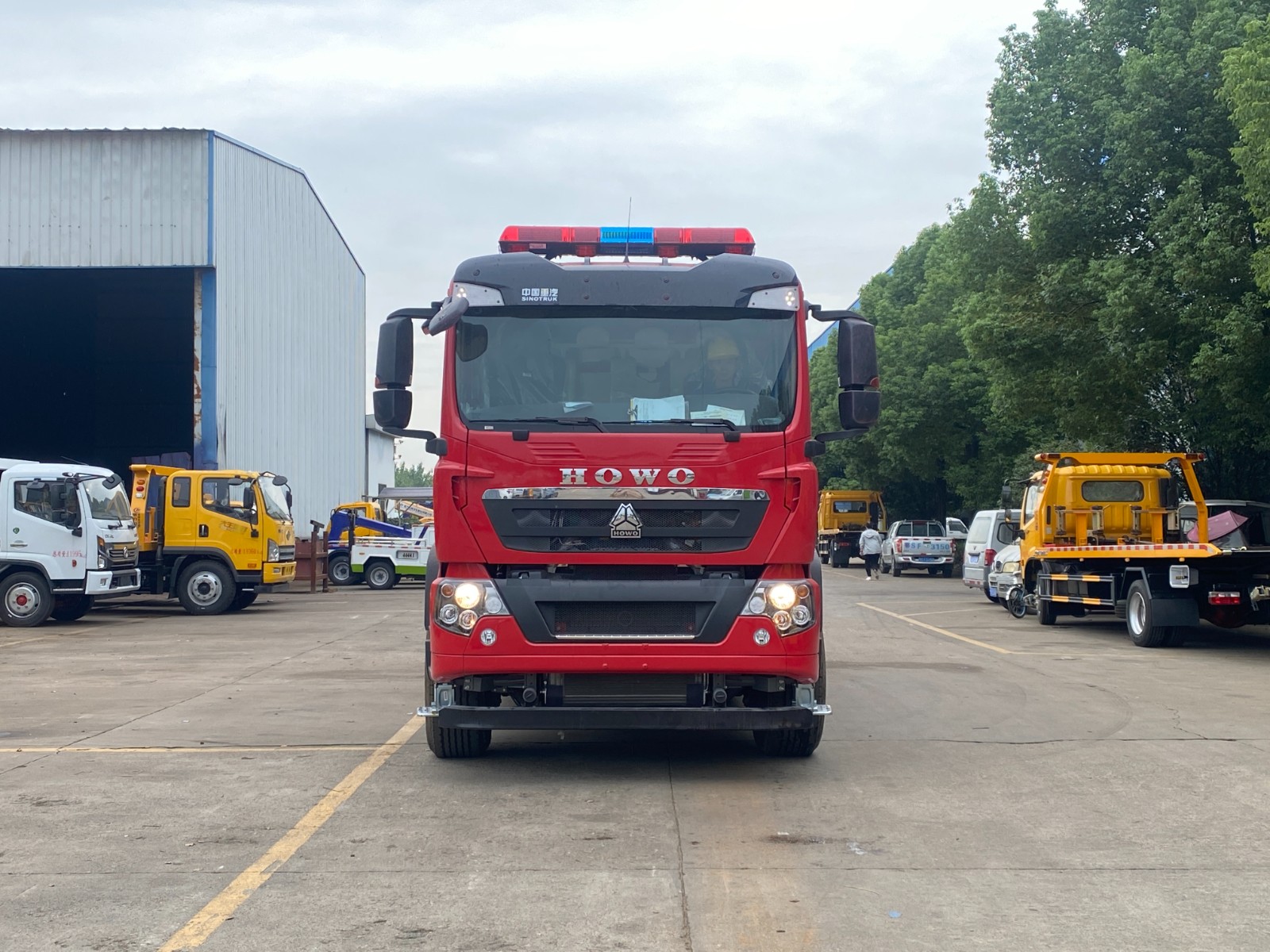 forest fire truck