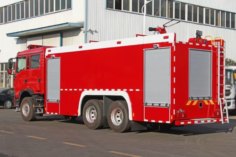 8 ton water tank fire engine