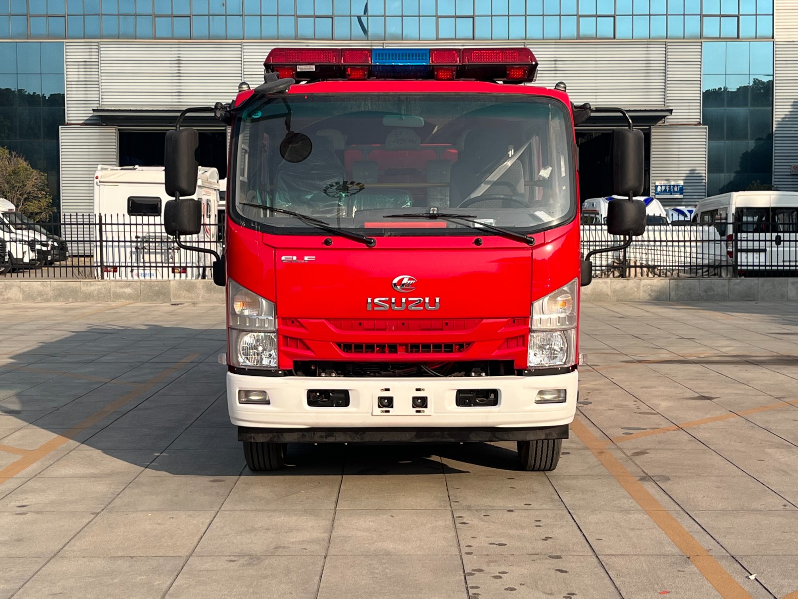 3.5 ton water tank fire engine