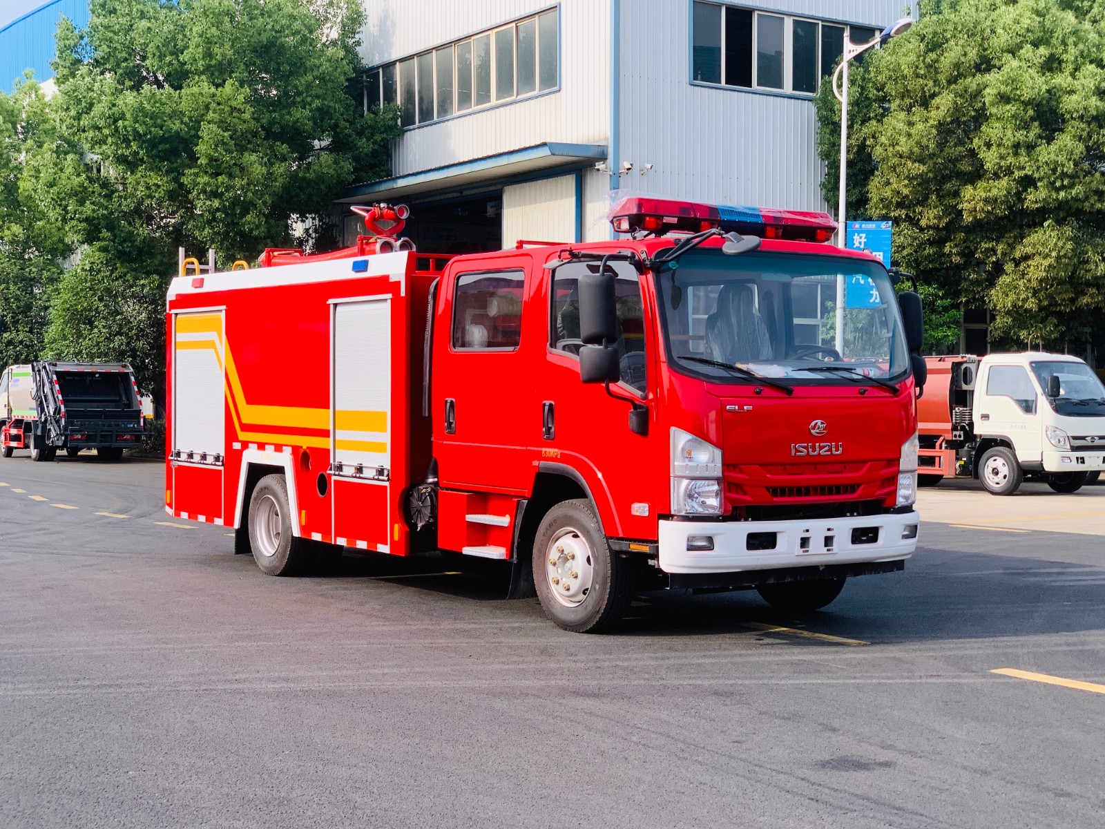 forest fire truck