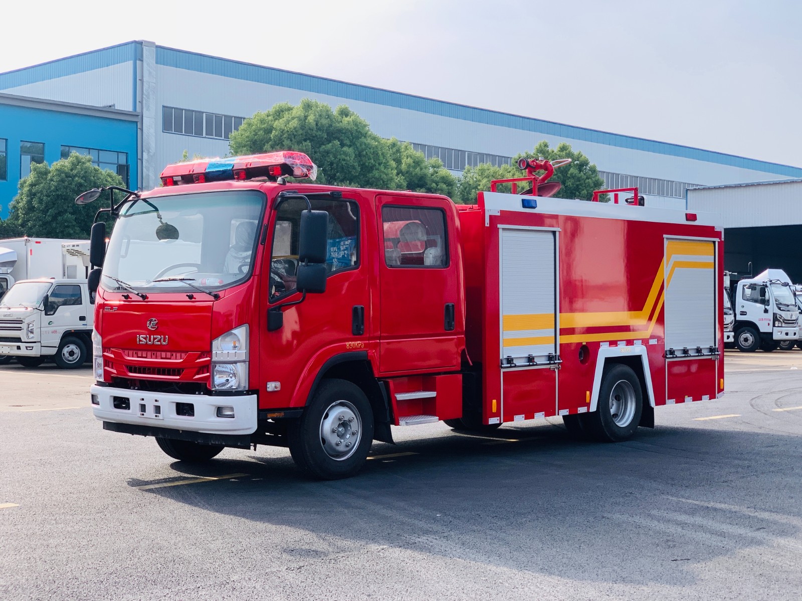8-ton equipment fire truck