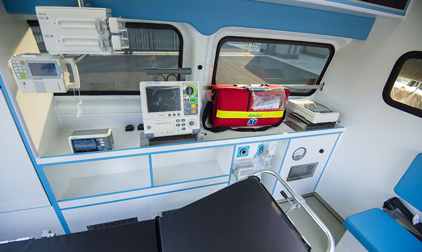 Negative pressure ambulance
