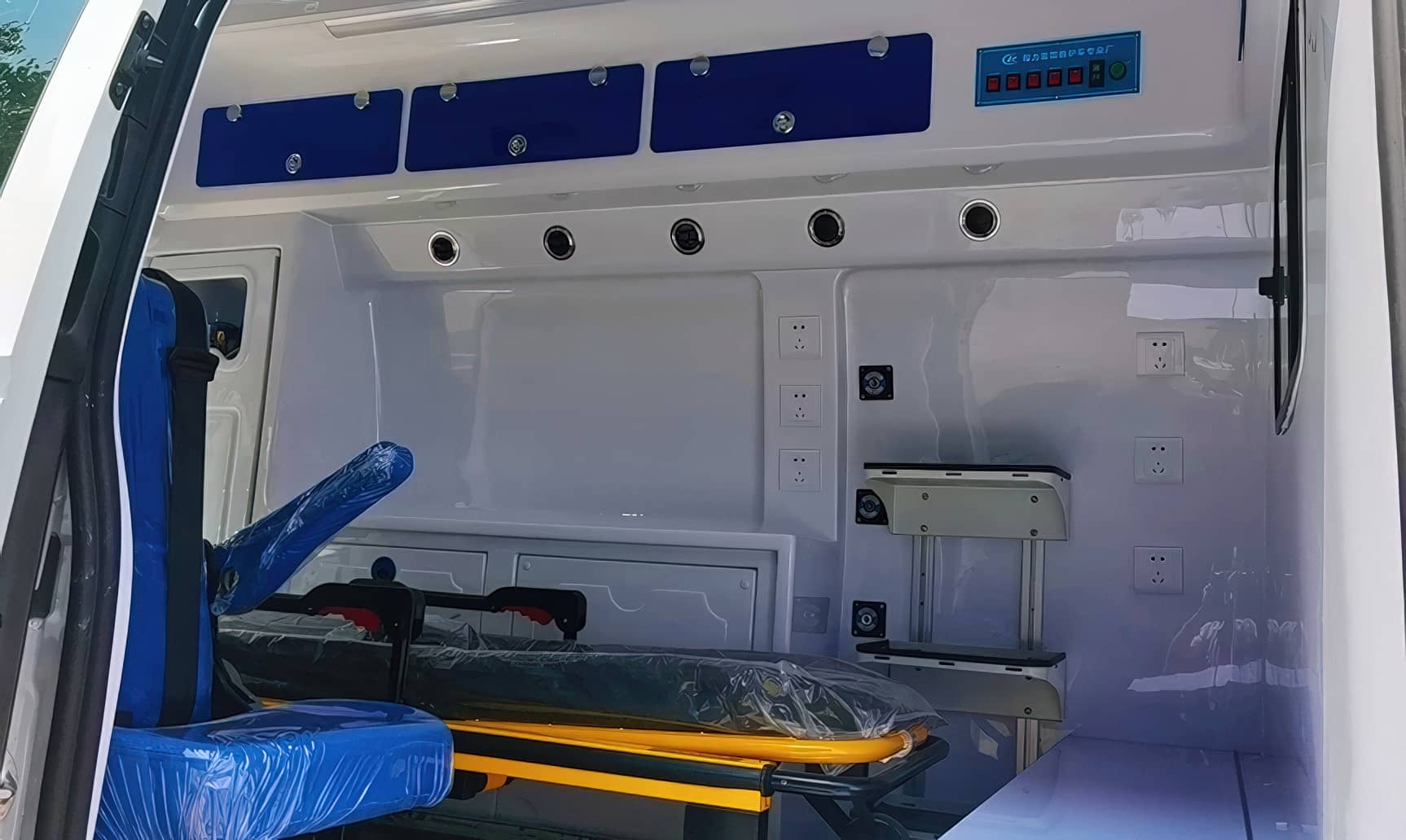 ambulance under negative pressure