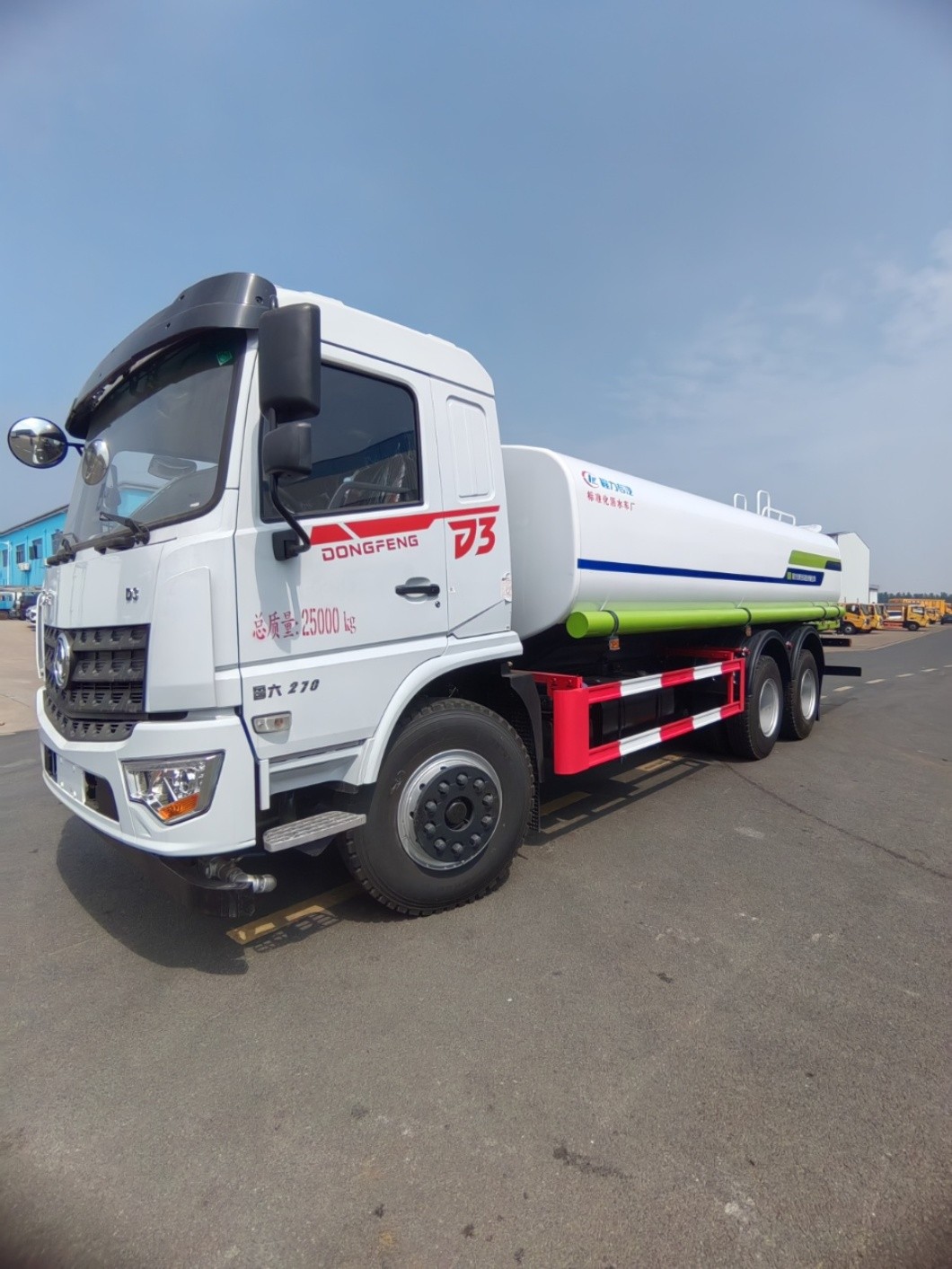 spraying truck
